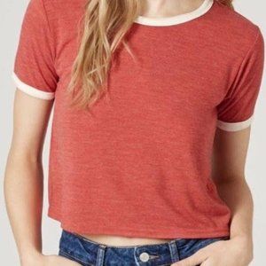 TopShop Red Ringer Tshirt